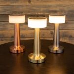 Copper Rechargeable, Cord-Free Lamp - 3 Brightness Modes - Image 3