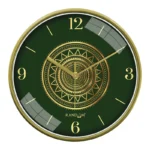 Yuga Mandala Wall Clock - Olive Green - Image 4