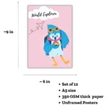 Whimsy Jungle Wall Poster - Set Of Twelve - Image 6